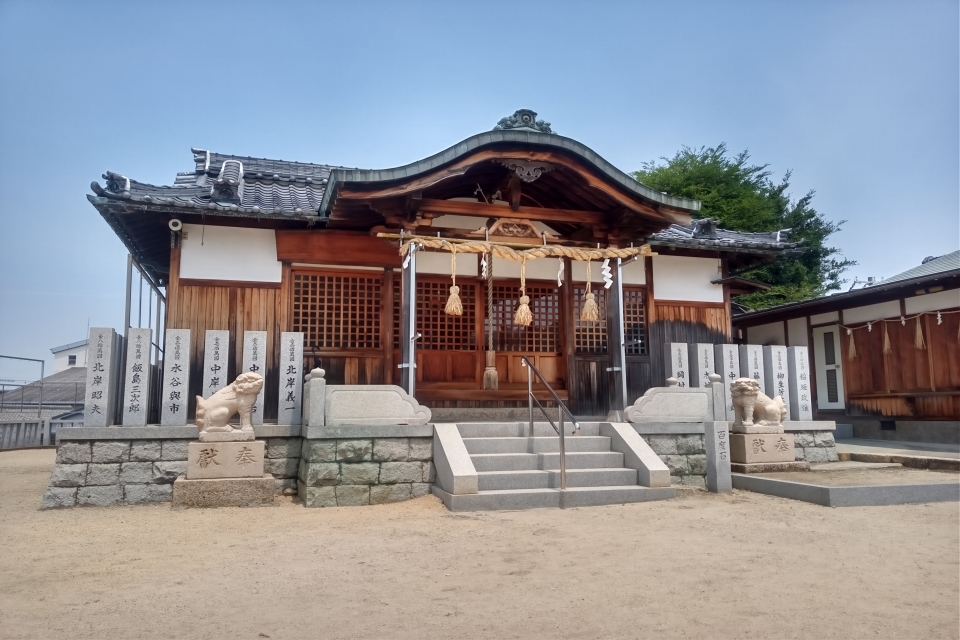 江戸時代中期の建物で市の文化財「大賀世神社」 | 施設 | まちのこと