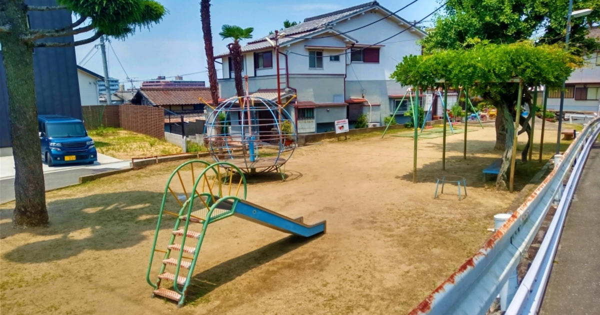 枚岡神社の近くにある「豊浦公園」 公園 まちのこと エンジェルストーリープラス 東大阪を楽しく暮らすためのWEBマガジン