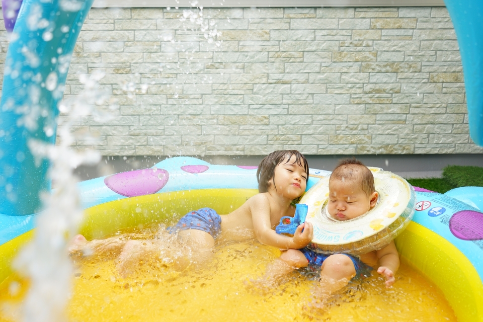 水遊びメイン