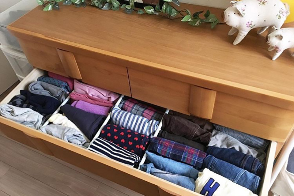 衣類収納実例