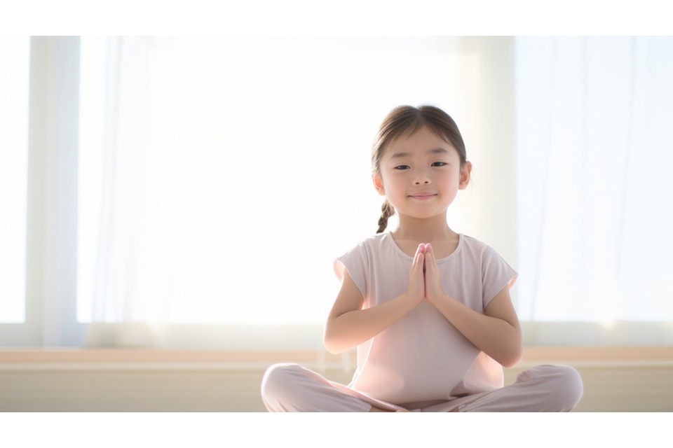 女の子ヨガ