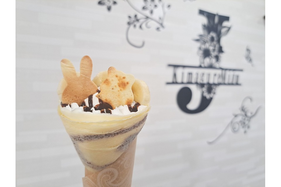 チョコバナナクレープ