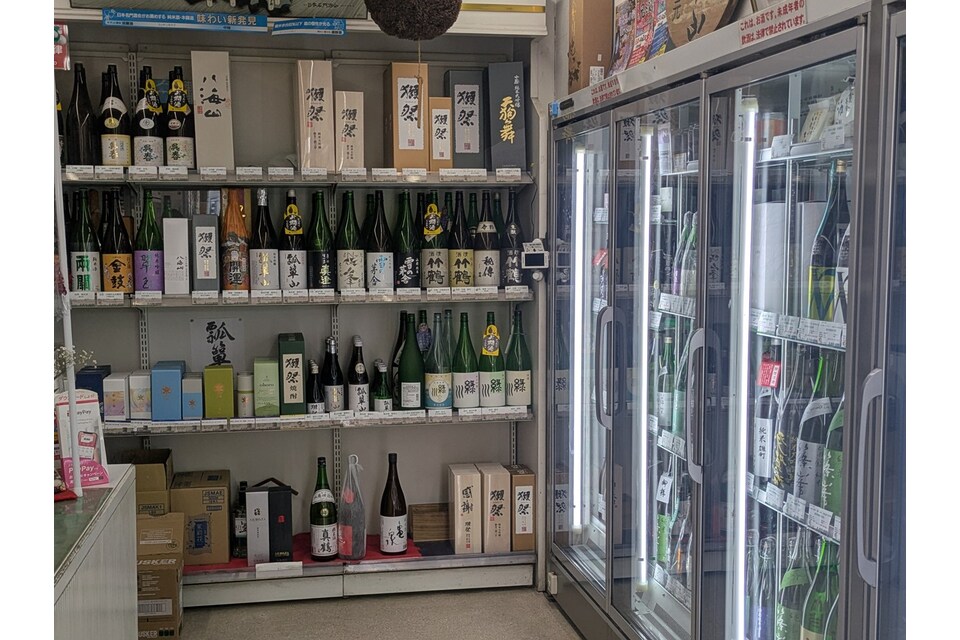 店頭に並ぶお酒