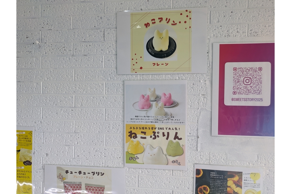 ねこぷりんのチラシ