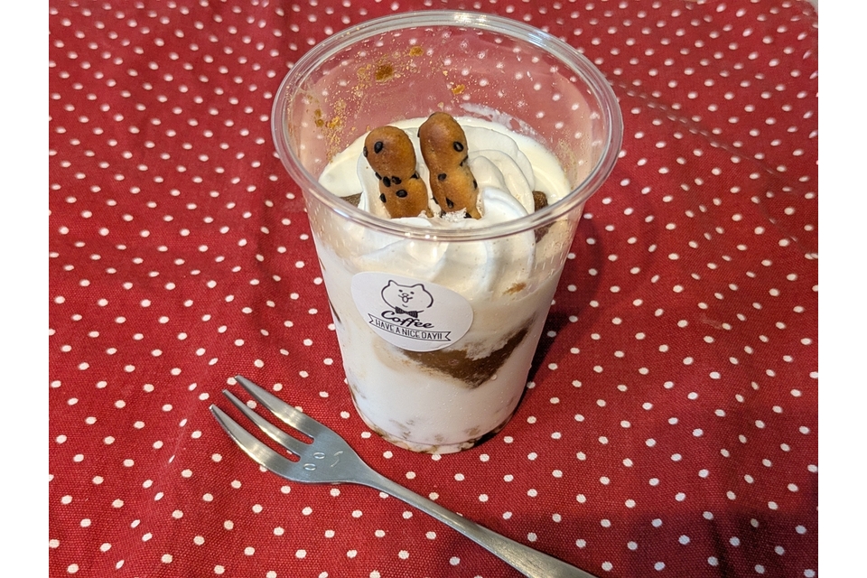 わらびもちソフトパフェ