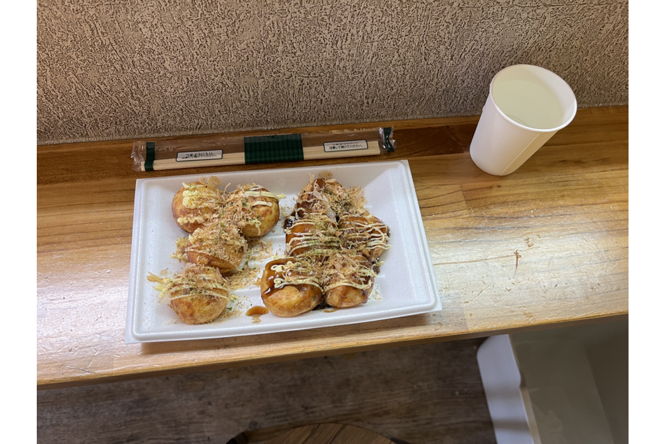 ハーフのたこ焼き