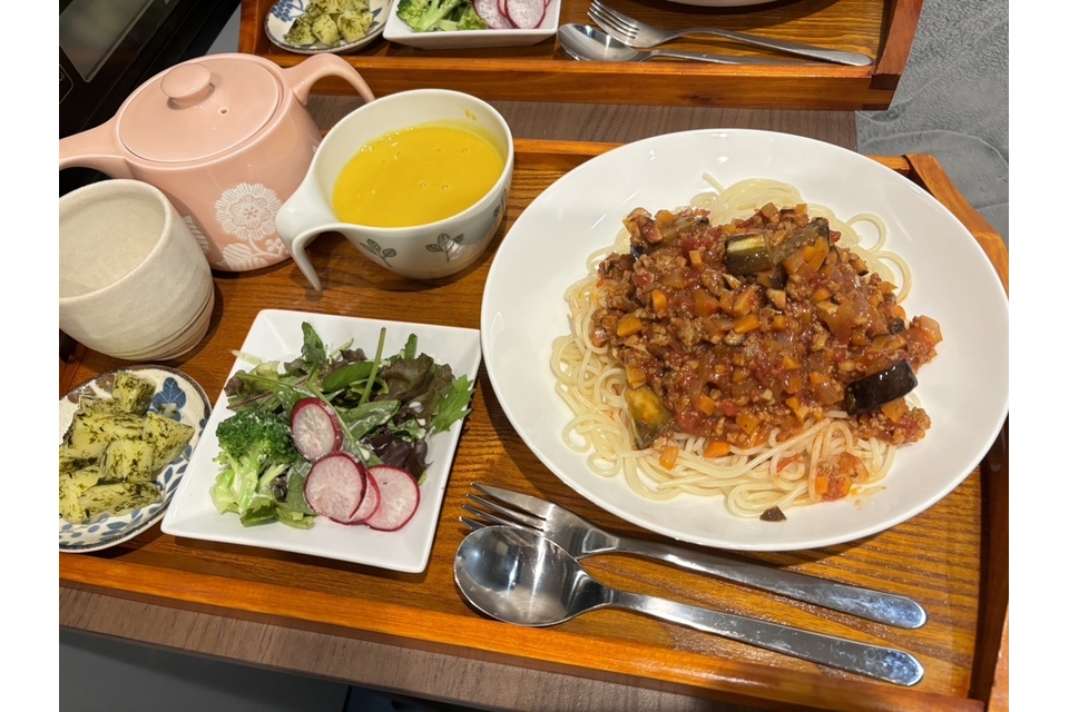 こだわった食事